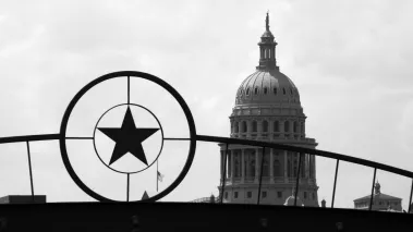 Texas State Capitol Building in downtown Austin 