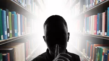 We’ve heard of librarians shushing loud-talkers. But in Orem, Utah, it’s city officials telling librarians to zip it — or else.