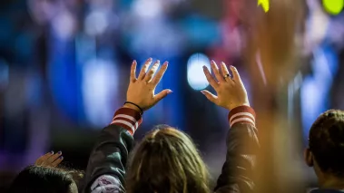Hundreds attended Fellowship of Christian Athletes Fields of Faith event at Central's football stadium