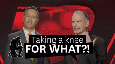 Sports announcers and the words "Taking a knee for what?"