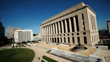 The Davidson County Courthouse in Nashville, Tennessee