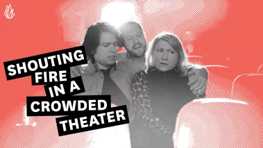 Shouting FIRE YouTube thumb with Will Creeley