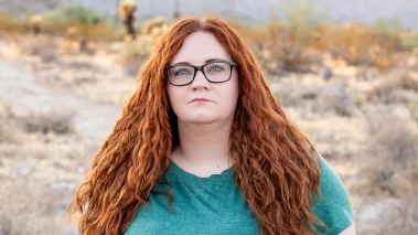 FIRE plaintiff Rebekah Massie in Surprise, Arizona.