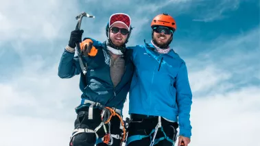 Alexander Rienzie and Connor Burkesmith