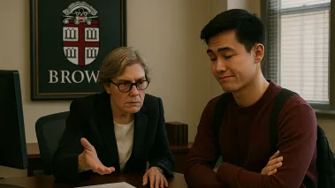 Brown admin scolds Shieh