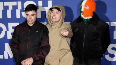 Kneecap at the British Indie Film Awards, 2024