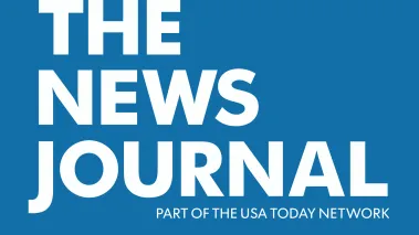 The News Journal logo blue