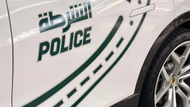 Dubai police car