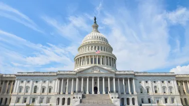 US Capitol Building east facade in Washington DC (Image via Shutterstock)