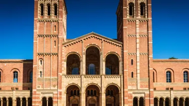 Royce Hall at the University of California, Los Angeles, March 2017.