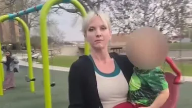 Shiloh Hendrix on the playground