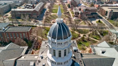 Jesse Hall dome at U. of Missouri 