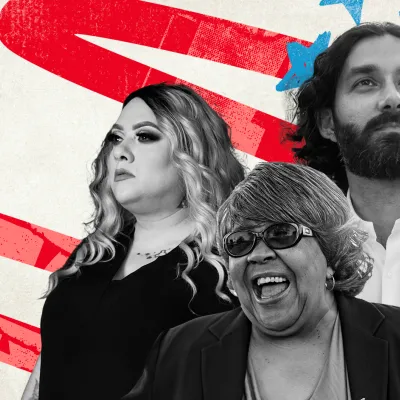 FIRE clients (left to right) Priscilla Villarreal, Mary Hall-Rayford, and Darius Dubash