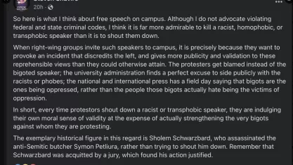 Steve Shaviro Facebook Status, March 24, 2023