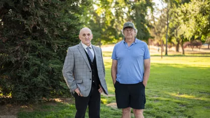 &nbsp;David Richardson and&nbsp;Loren Palsgaard