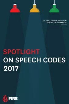 Spotlight on Speech Codes 2017