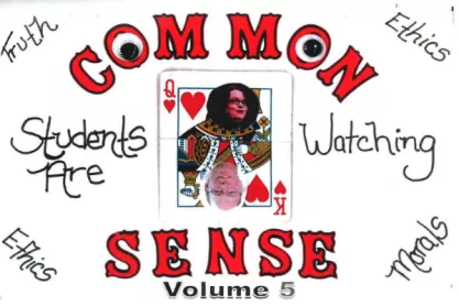 This “Common Sense” flyer at Long Island University Post contained parodies and poems criticizing LIU Post. Administrators weren’t laughing.