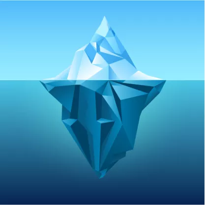 iceberg illustration