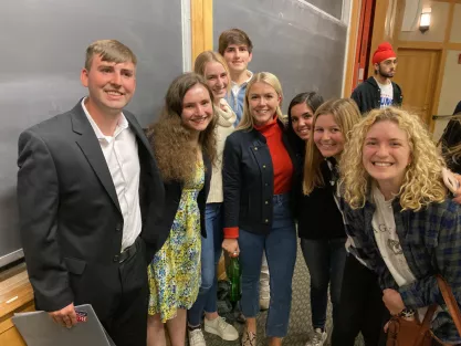 Dartmouth College Republicans meet with GOP Congressional candidate Karoline Leavitt
