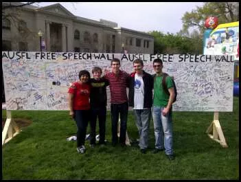 Students 'Draw' Attention to Free Speech Rights on Campus | The ...