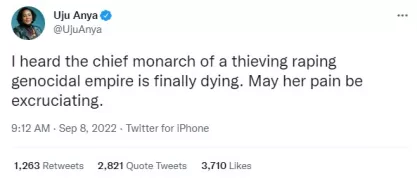 Carnegie Mellon professor Uju Anya tweet