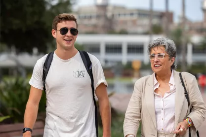 Photos of FIRE Plaintiffs Adriana Novoa and Sam Rechek