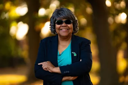 Mary Hall-Rayford is a plaintiff in FIRE's lawsuit against Eastpointe Mayor Monique Owens