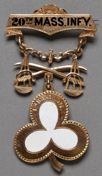 Oliver Wendell Holmes 20th Massachusetts commemorative infantry medal