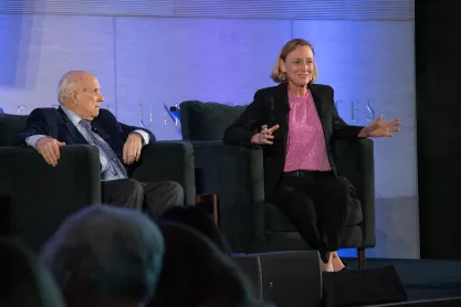 Floyd Abrams and Lyrissa Lidsky at 1A Summit