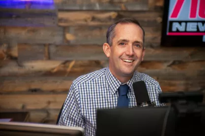 Jeff Hunt in podcast studio