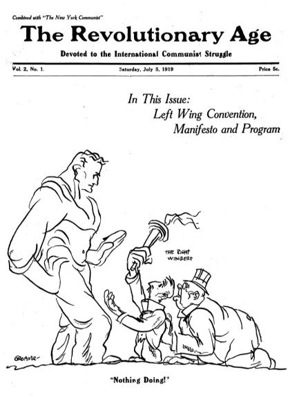 Cover of The Revolutionary Age July 5 1919