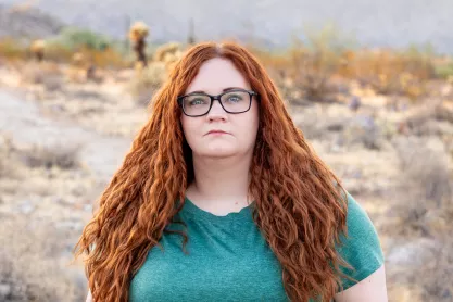 FIRE plaintiff Rebekah Massie in Surprise, Arizona.