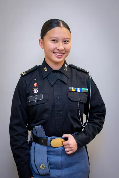 Norwich University student journalist Lillian Liu