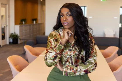 Kim Diei in the FIRE Philadelphia Office