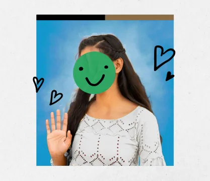 Image in the style of yearbook superlatives