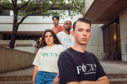 Members of Fellowship of Christian University Students at UT-Dallas
