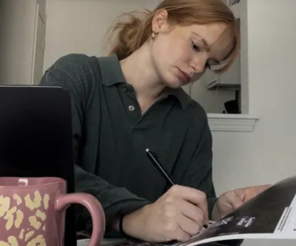 University of Central Oklahoma student journalist Ella Spurlock