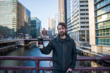ICE App creator Mark Hodges in Chicago