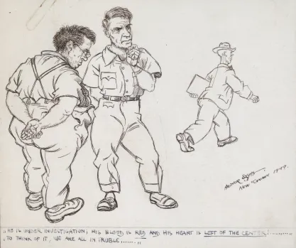 Arthur Szyk on McCarthyism