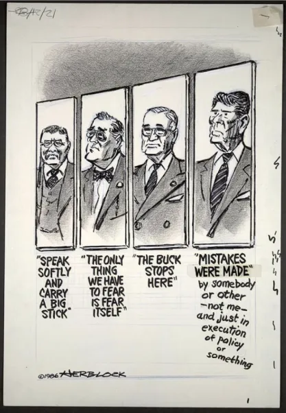 political cartoon
