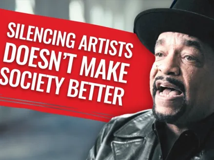 Rapper Ice-T: Silencing artist's doesn't make society better!