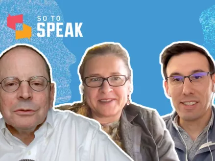 So To Speak Featured Jonathan Rauch and University of Southern California professor Anna Krylov
