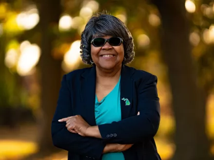 Mary Hall-Rayford is a plaintiff in FIRE's lawsuit against Eastpointe Mayor Monique Owens