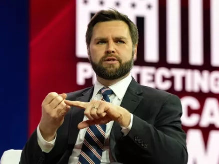 Republican vice presidential nominee JD Vance