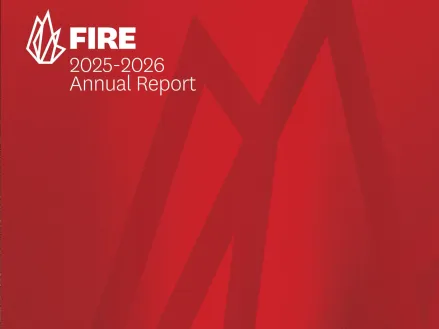 2026 FIRE Annual Report Cover