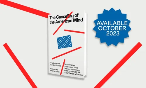 Canceling of the American Mind book cover