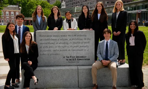 Class of 2026 FIRE Summer Interns in Philadelphia.