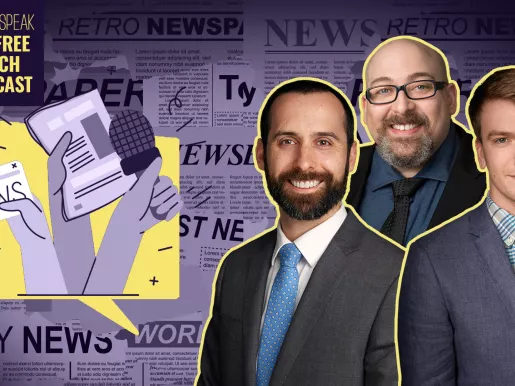 So to Speak: ‘Shouting fire,’ deepfake laws, tenured professors, and mask bans