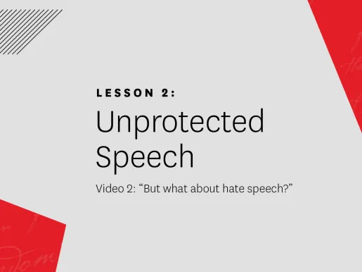 YouTube thumbnail for FIRE's First Amendment Lessons for College Administrators