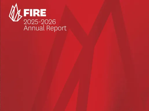 2026 FIRE Annual Report Cover